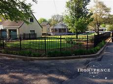 Curved-Barb Panel Fence
